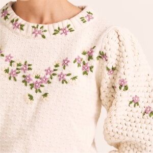 Loveshackfancy Kenzly Pullover Sweater